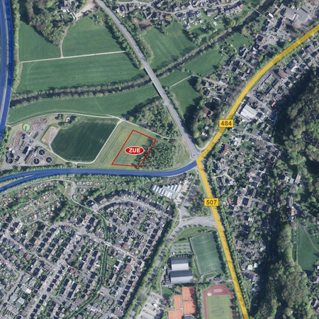 Luftbild Lohmar-Ort und Donrath