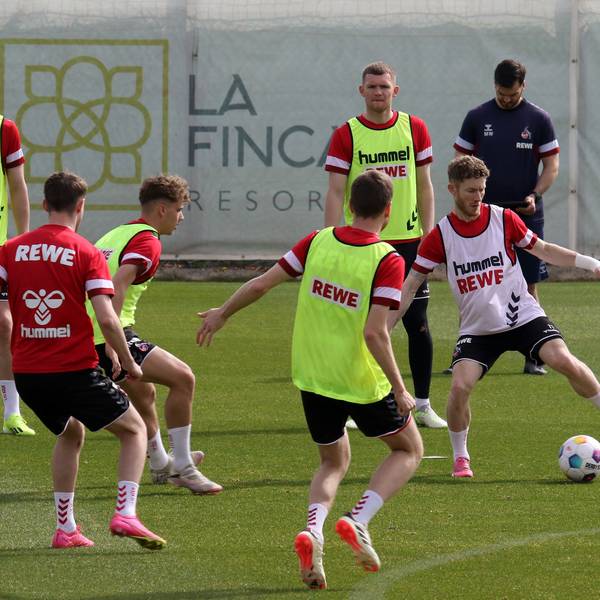 Traing im FC-Trainingslager