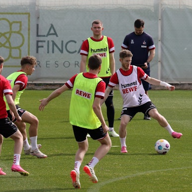 Traing im FC-Trainingslager