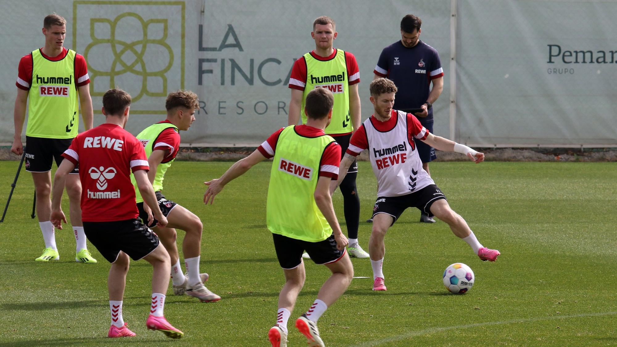 Traing im FC-Trainingslager