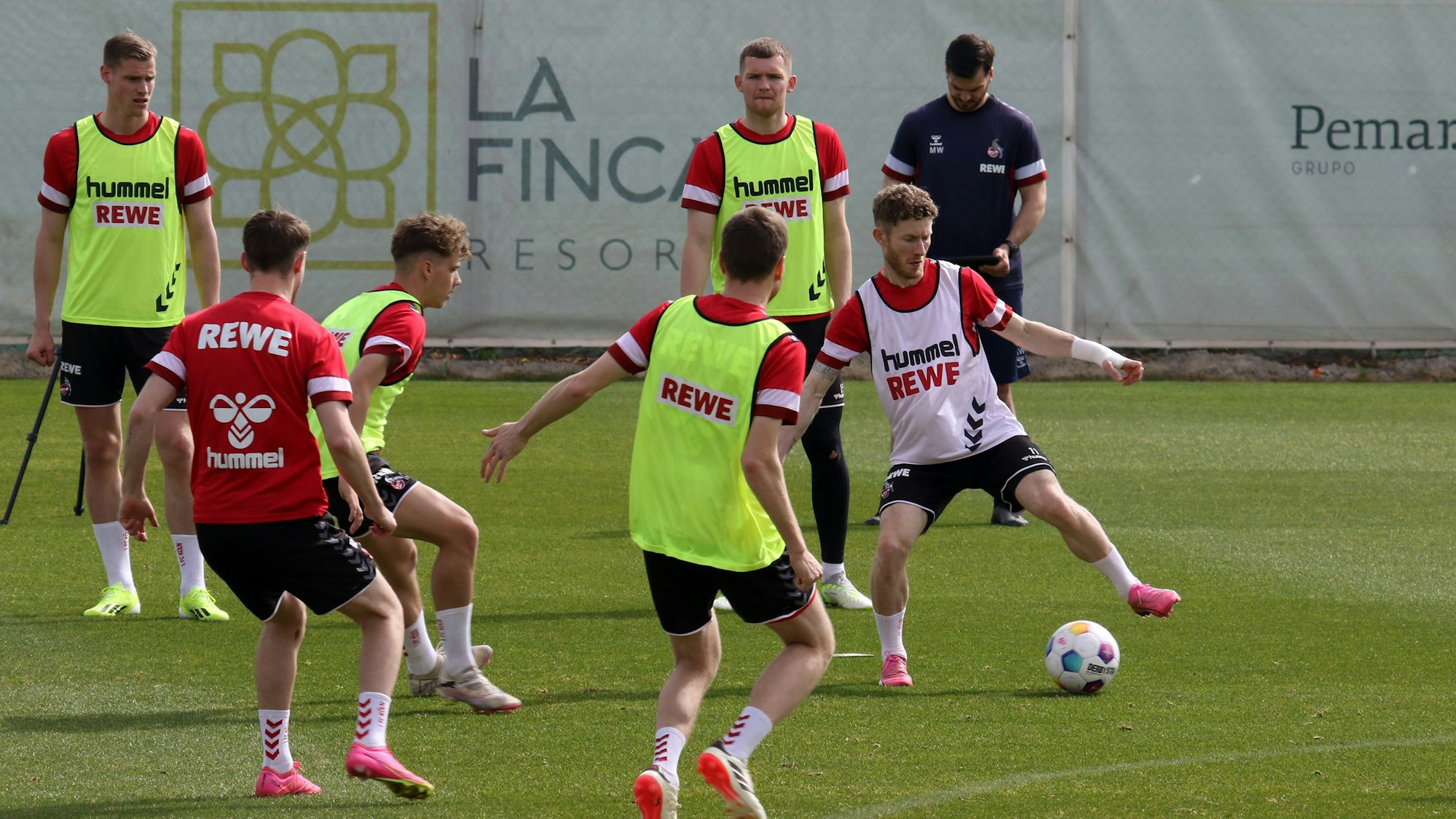Traing im FC-Trainingslager