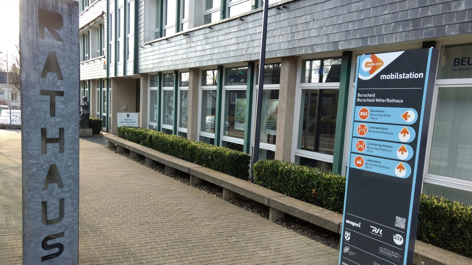 Das Rathaus in Burscheid.