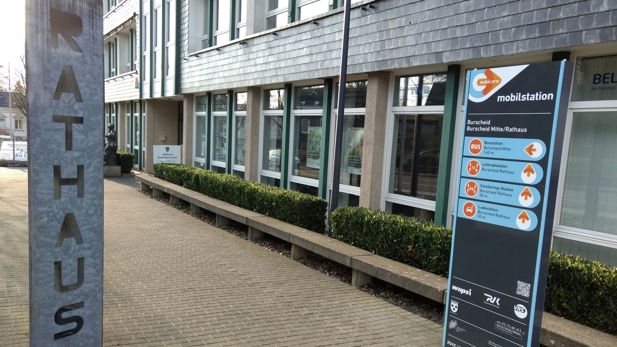 Das Rathaus in Burscheid