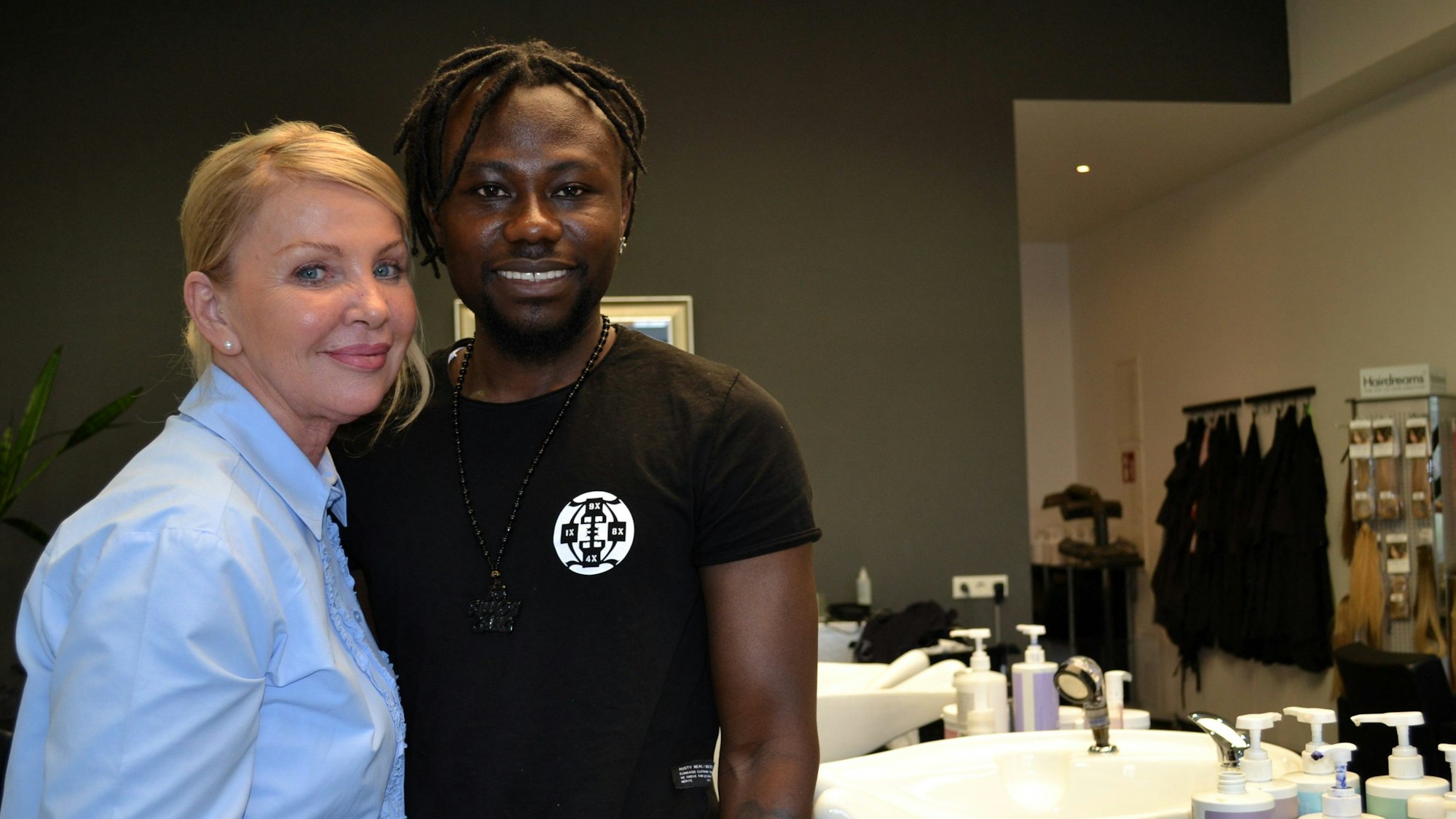 Faisal Abuwine und Susanne Wurmbach haben gemeinsam viel erreicht.