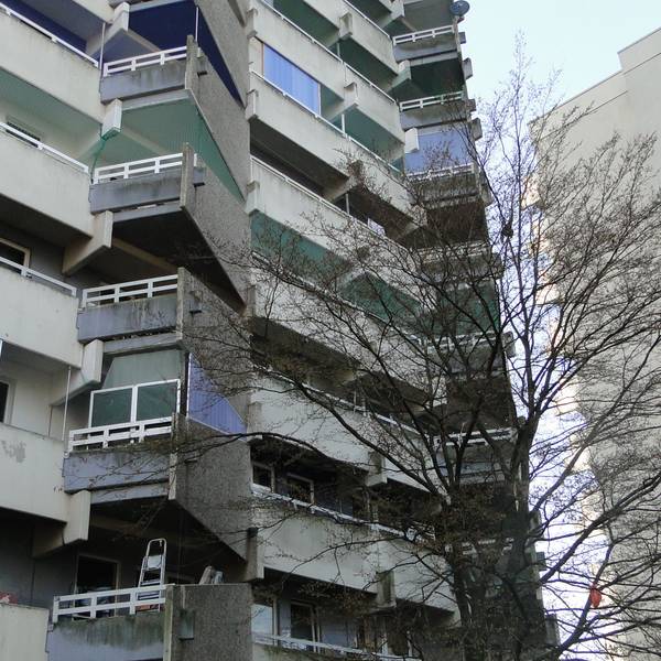 Hochhäuser in Chorweiler.