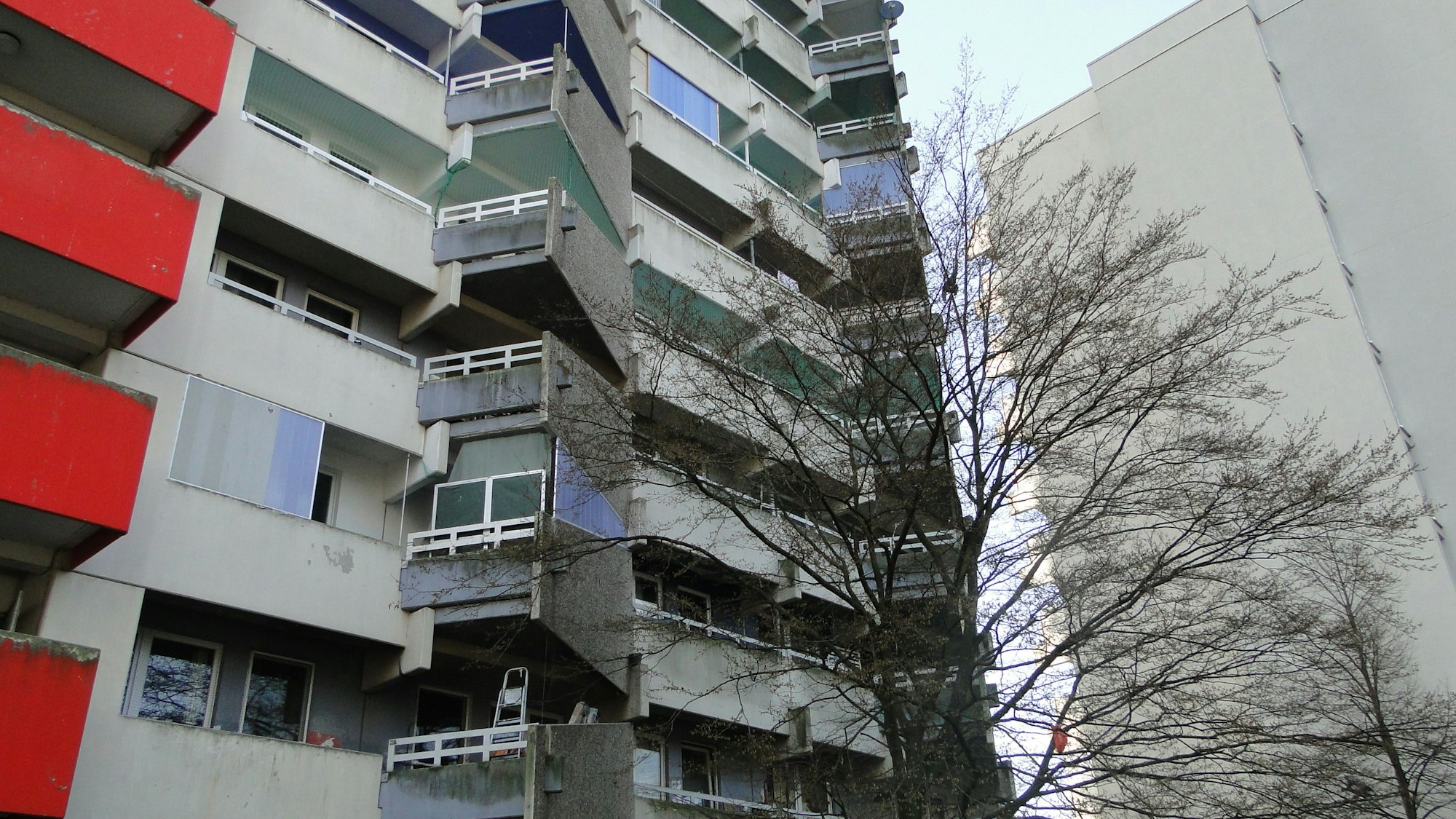 Hochhäuser in Chorweiler.