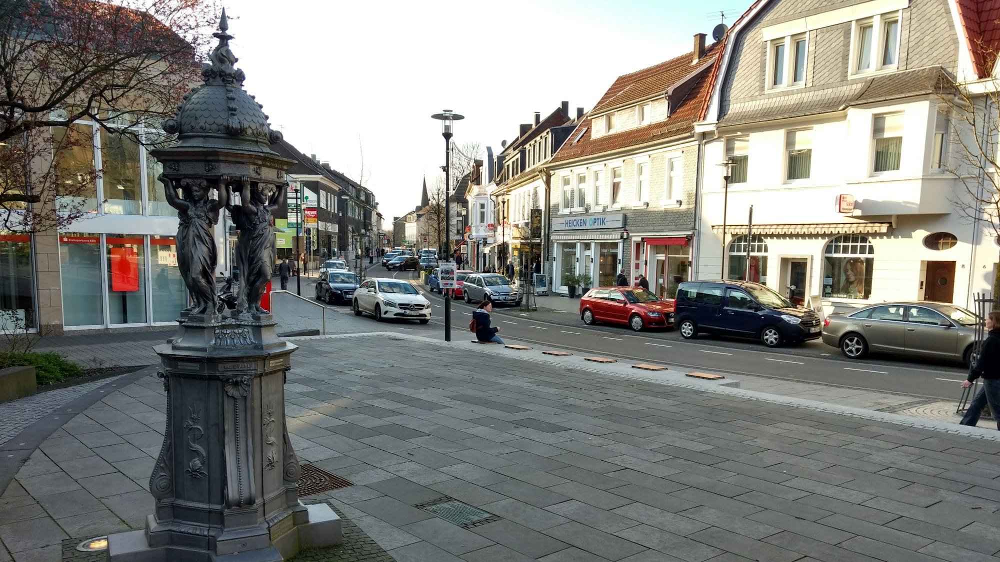 In Burscheids Stadtzentrum soll das Integrierte Handlungskonzept viel verändern.