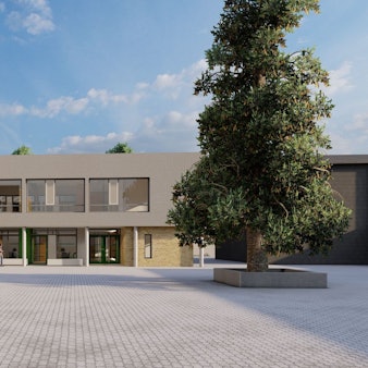 So könnte der Neubau am Gymnasium Lindlar aussehen.