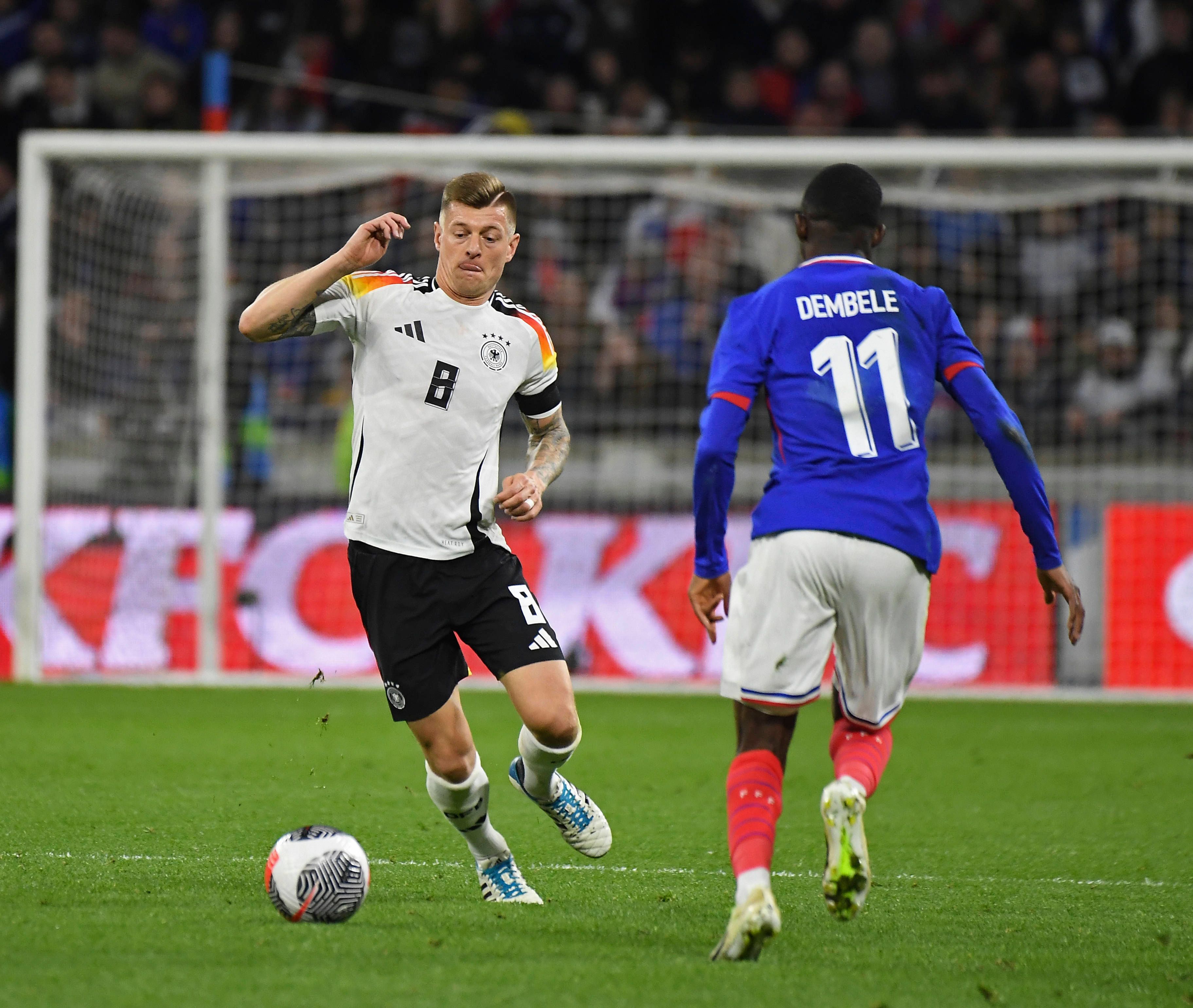 Toni Kroos beim Länderspiel.