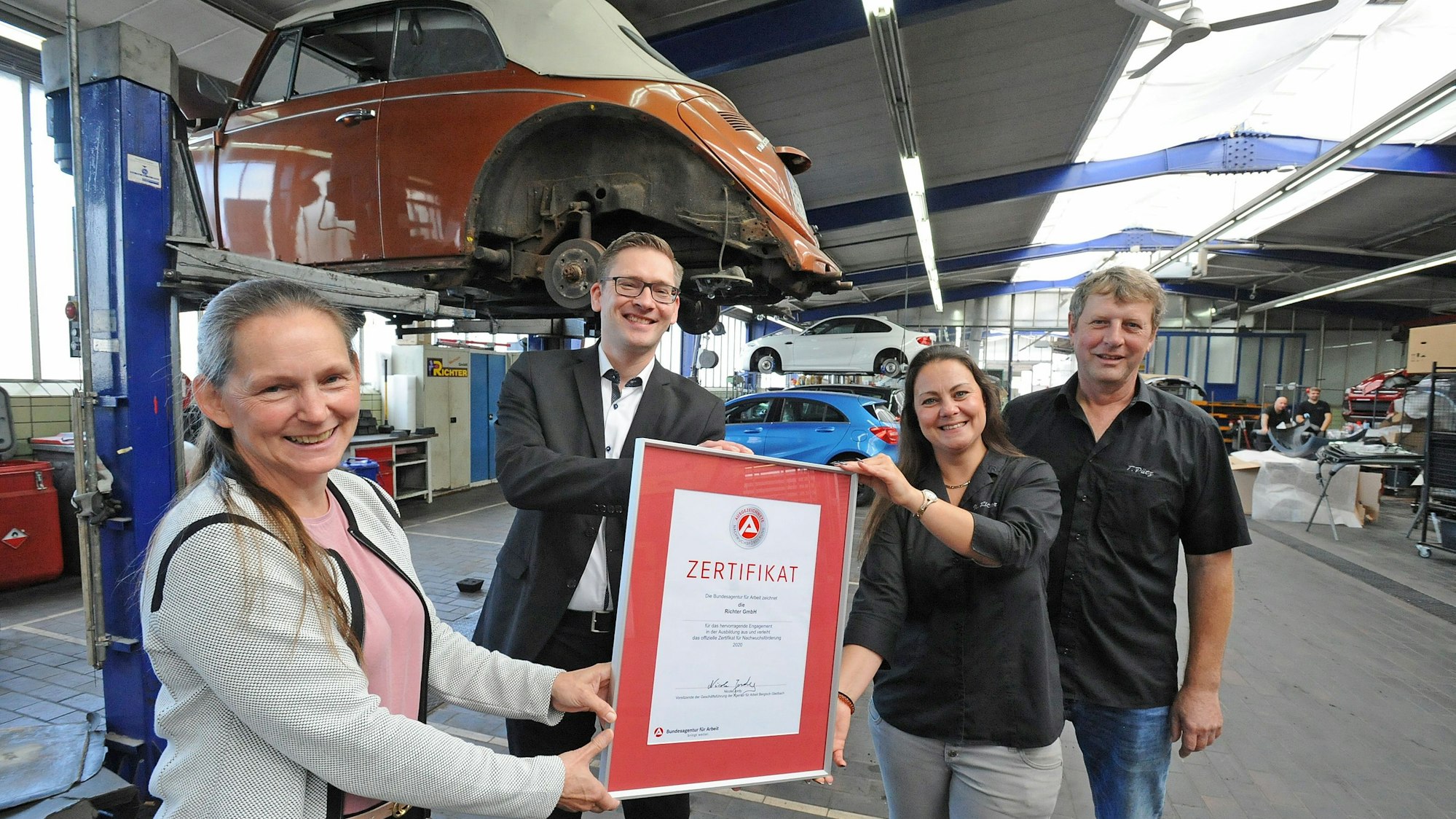 Nicole Jordy, Nicolas Kirch, Nikola Richter, Thomas Pütz
Foto: Britta Berg