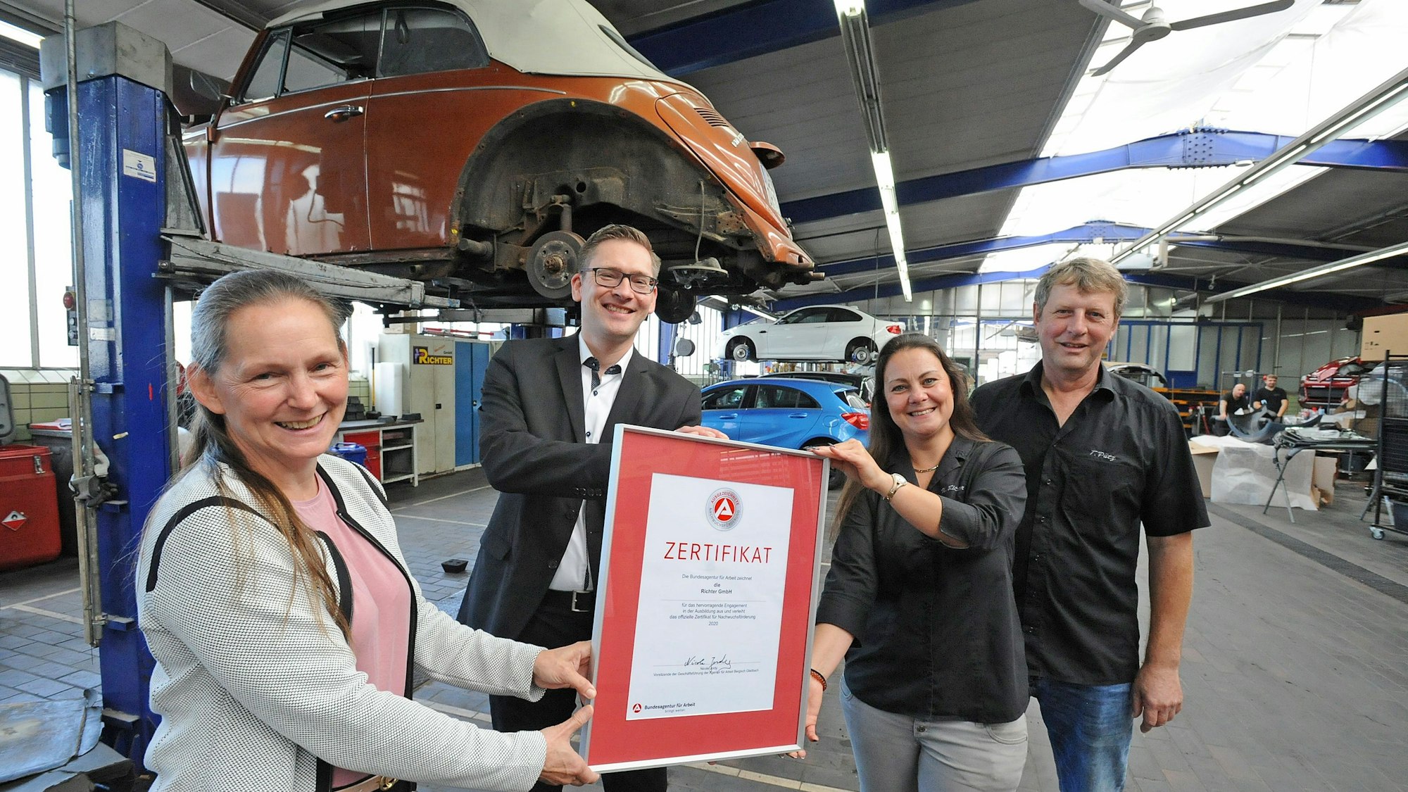 Nicole Jordy, Nicolas Kirch, Nikola Richter, Thomas Pütz
Foto: Britta Berg