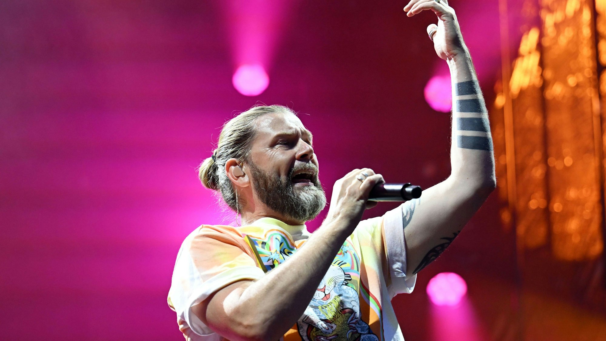 Rea Garvey trat im vergangenen Jahr beim Open-Air-Festival „Das Fest“ auf.