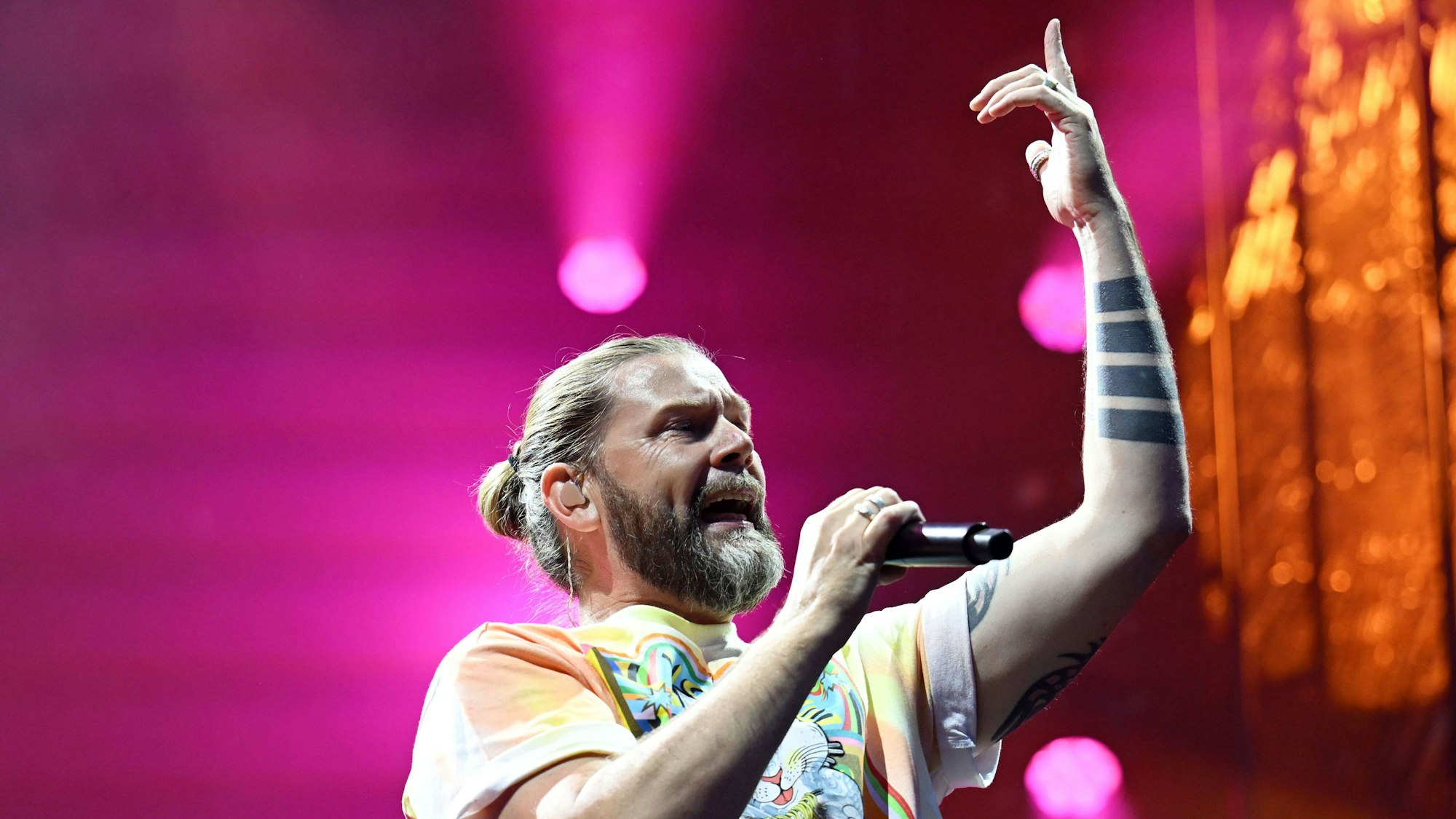 Rea Garvey trat im vergangenen Jahr beim Open-Air-Festival «Das Fest» auf.