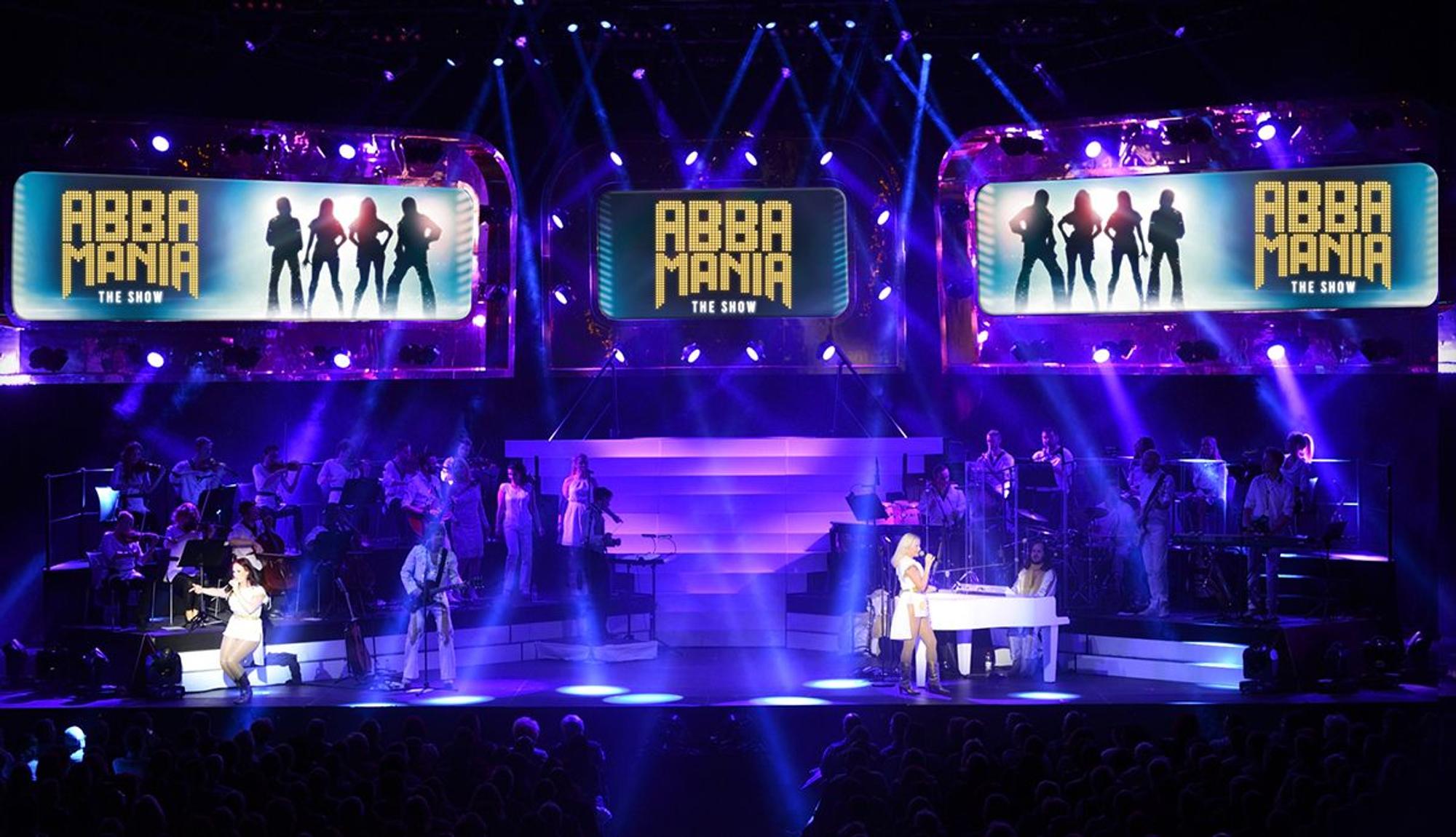 Abbamania kommt in die Arena.