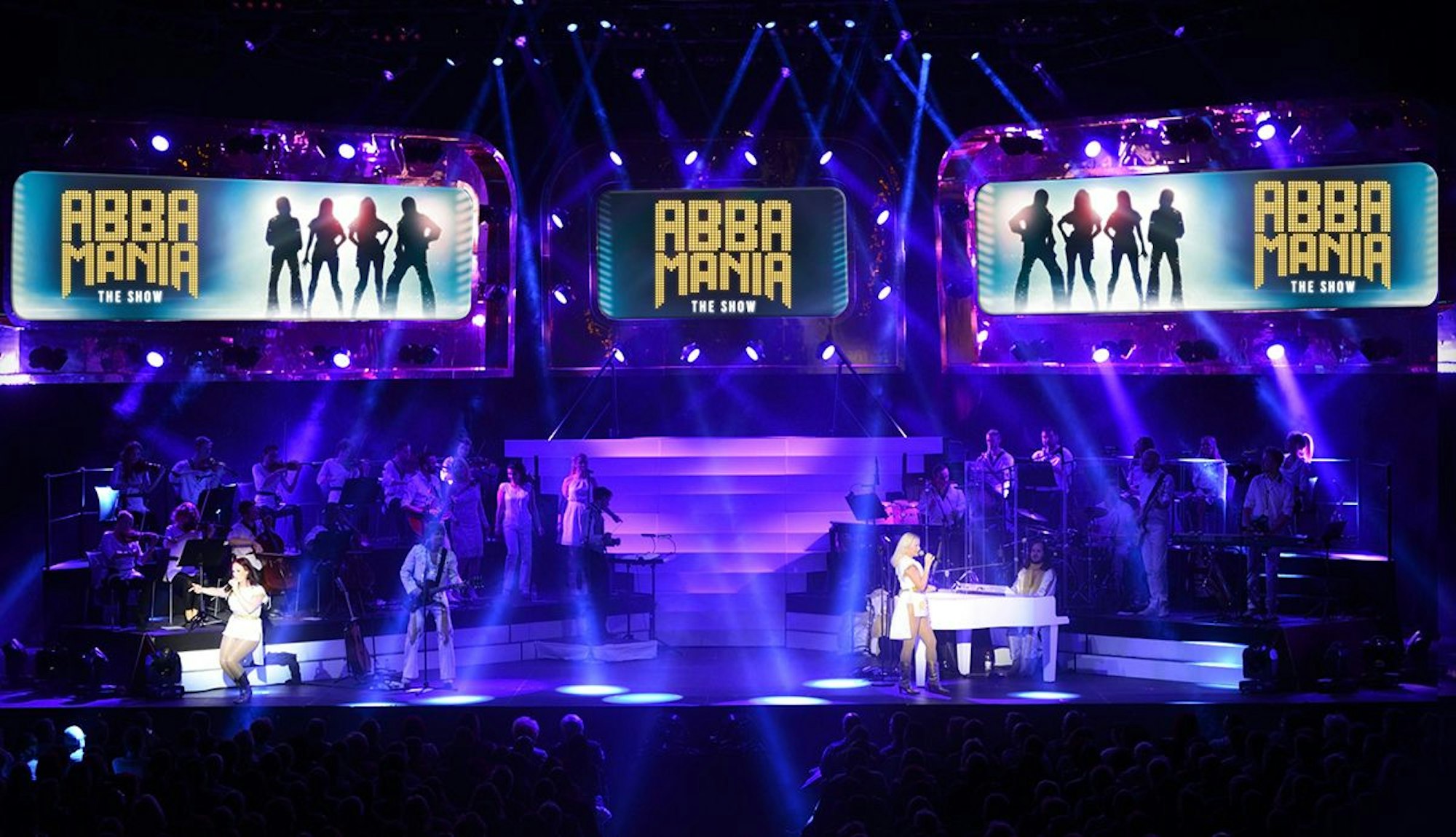 Abbamania kommt in die Arena.