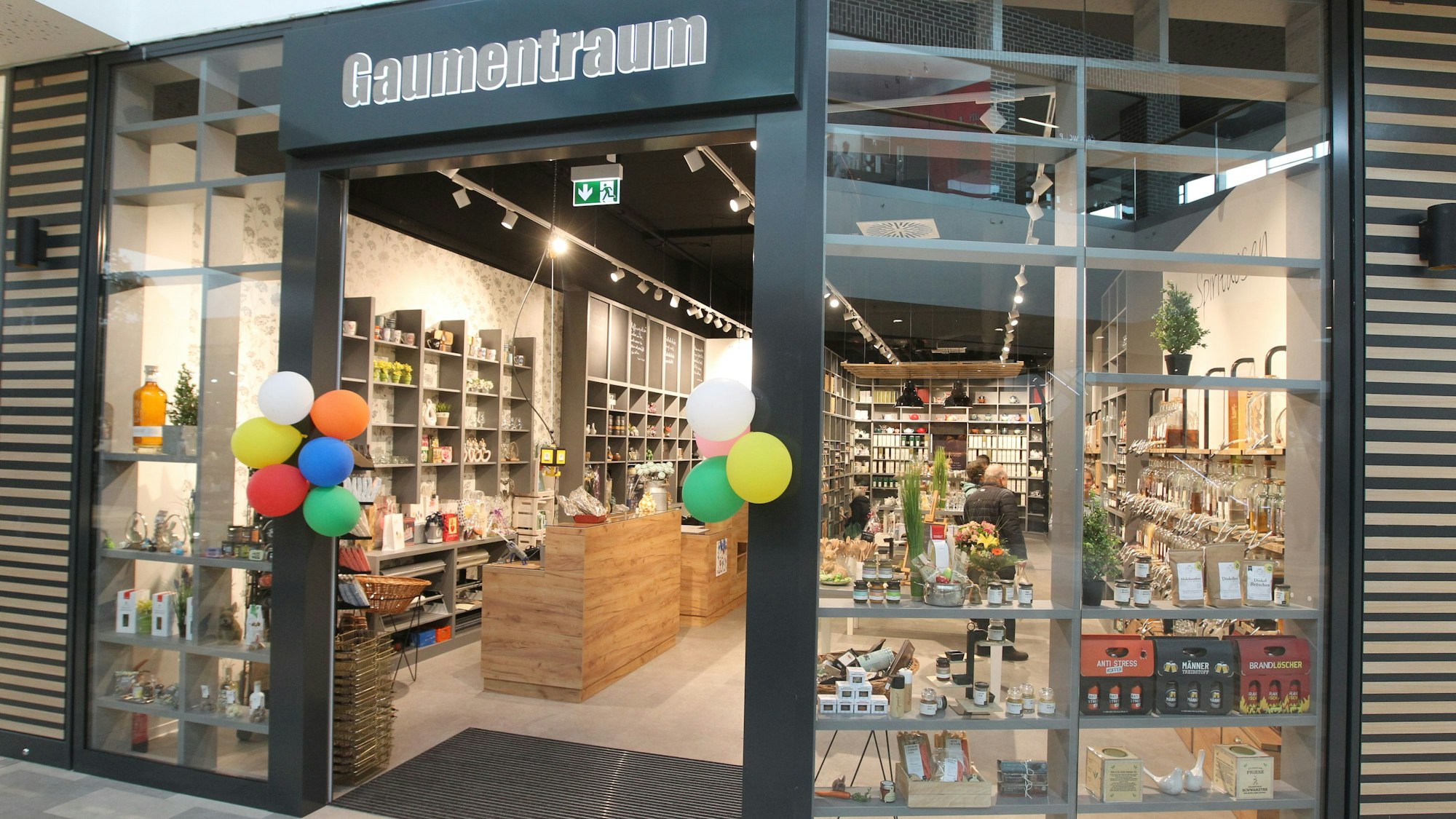 In neuen Räumlichkeiten findet man seit letzter Woche den Gaumentraum auf der Marktebene.