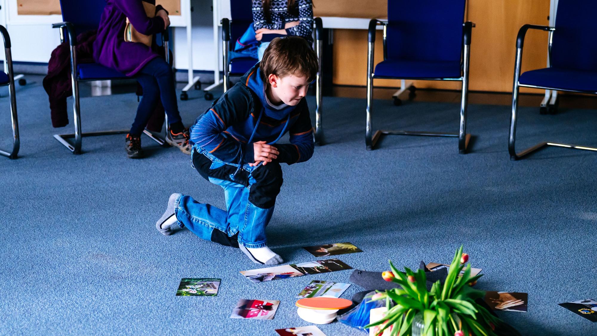 Viele Fragen hatten die Kinder zum Thema Palliativmedizin.