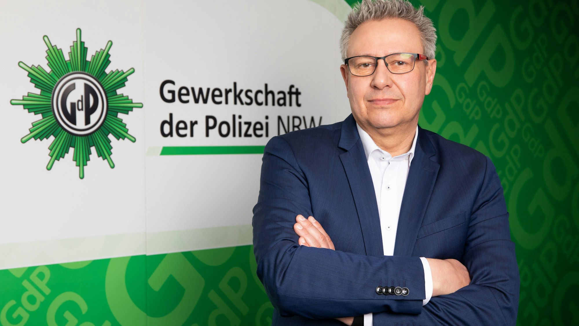 Michael Mertens ist Vorsitzender der Gewerkschaft der Polizei in NRW