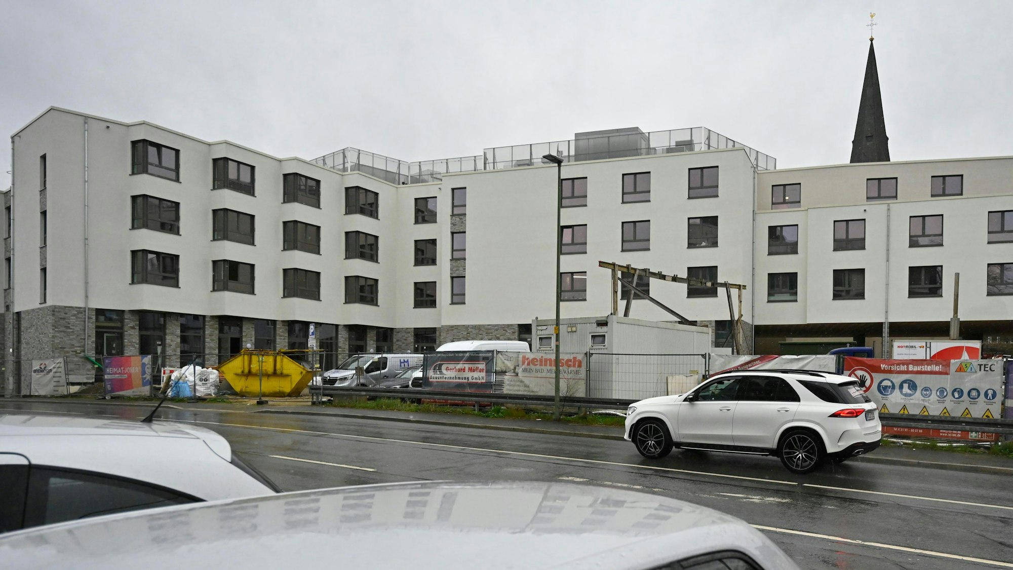 Neubau des Caritas-Altenheims.