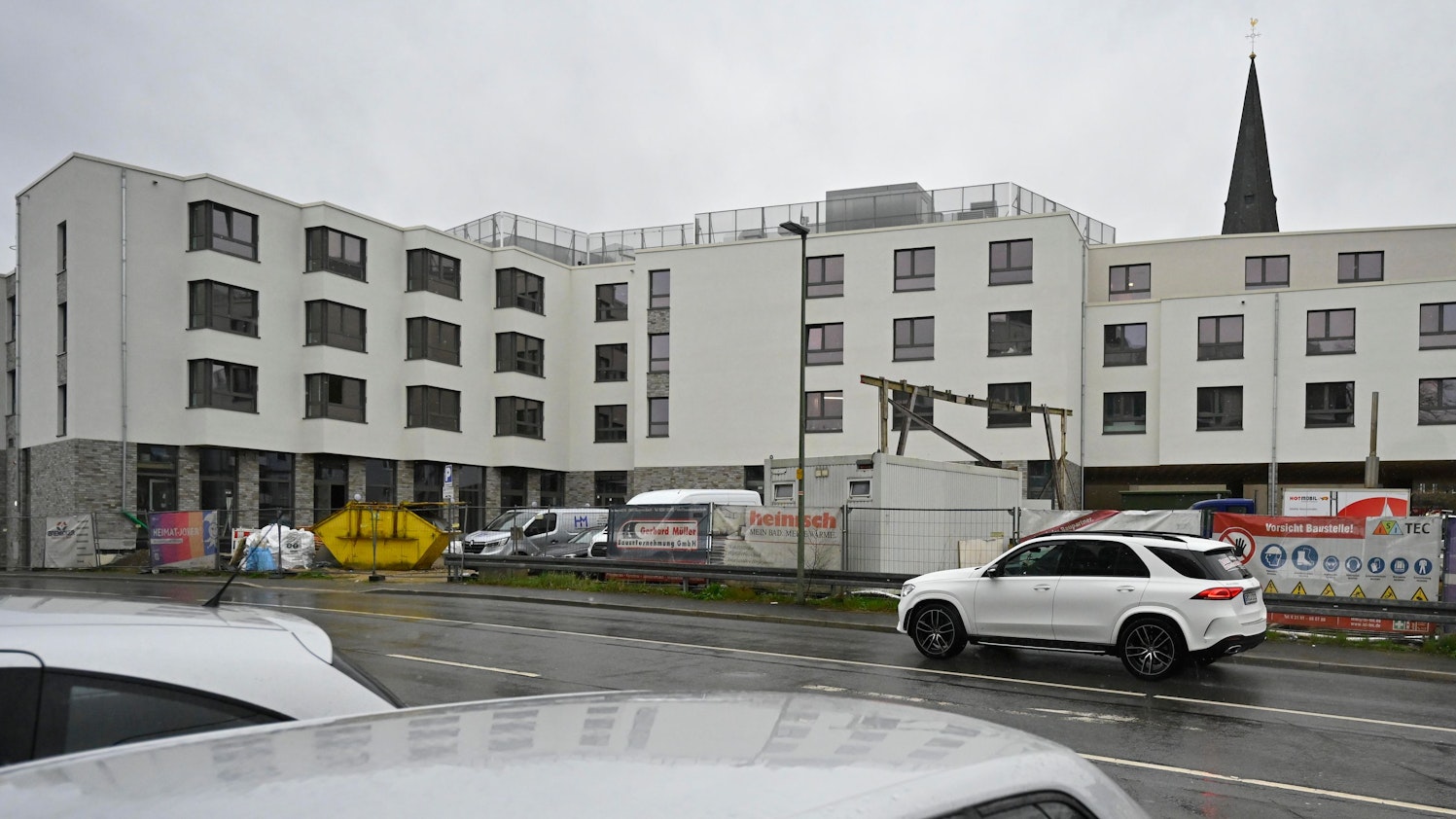 Neubau des Caritas-Altenheims.