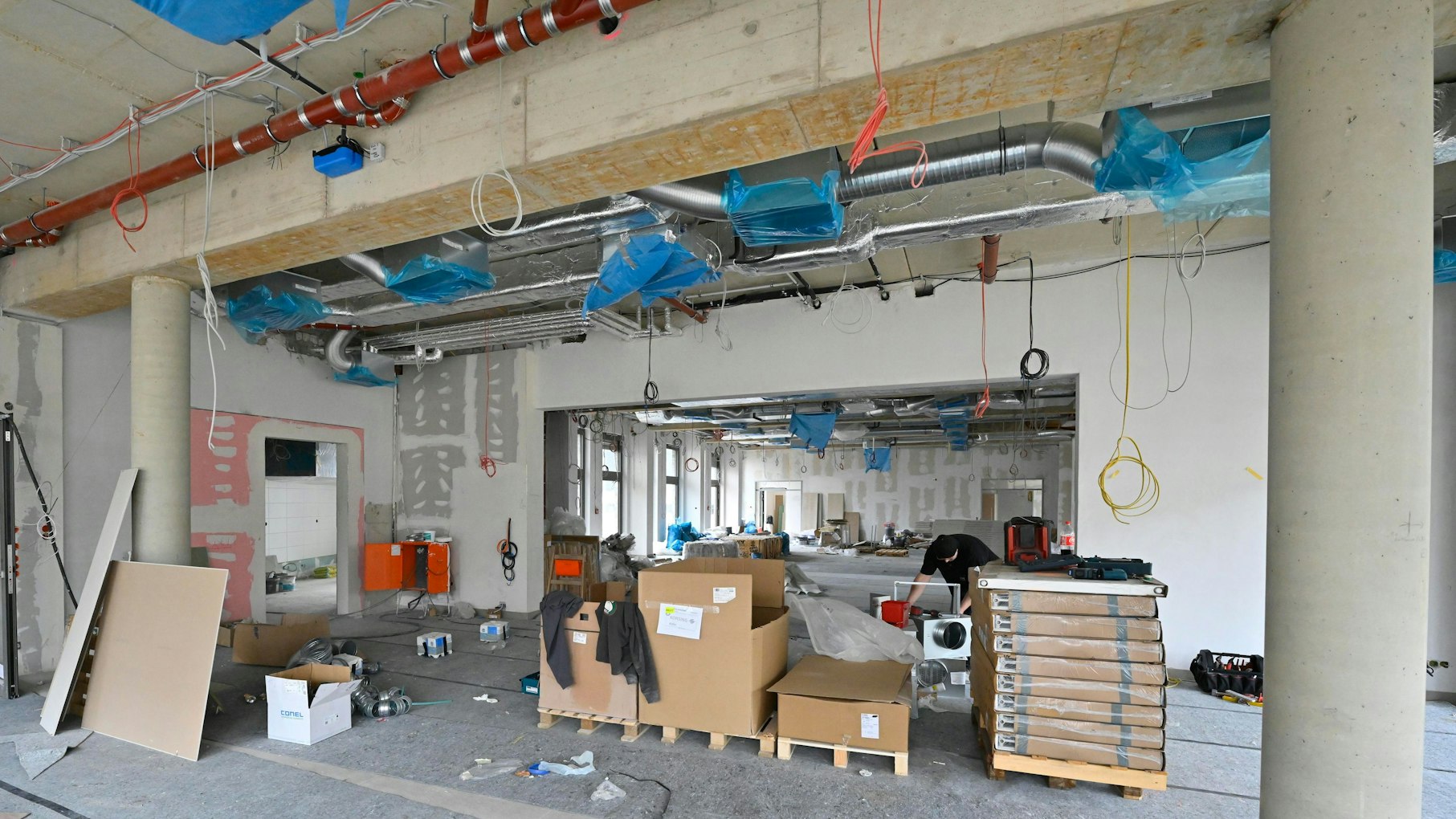 Neubau des Caritas-Altenheims.