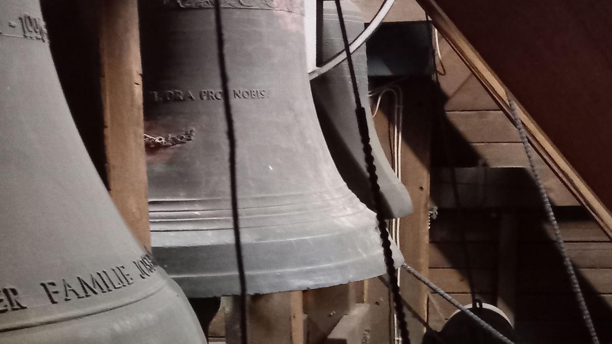 Die drei Glocken im Kirchturm von St. Georg