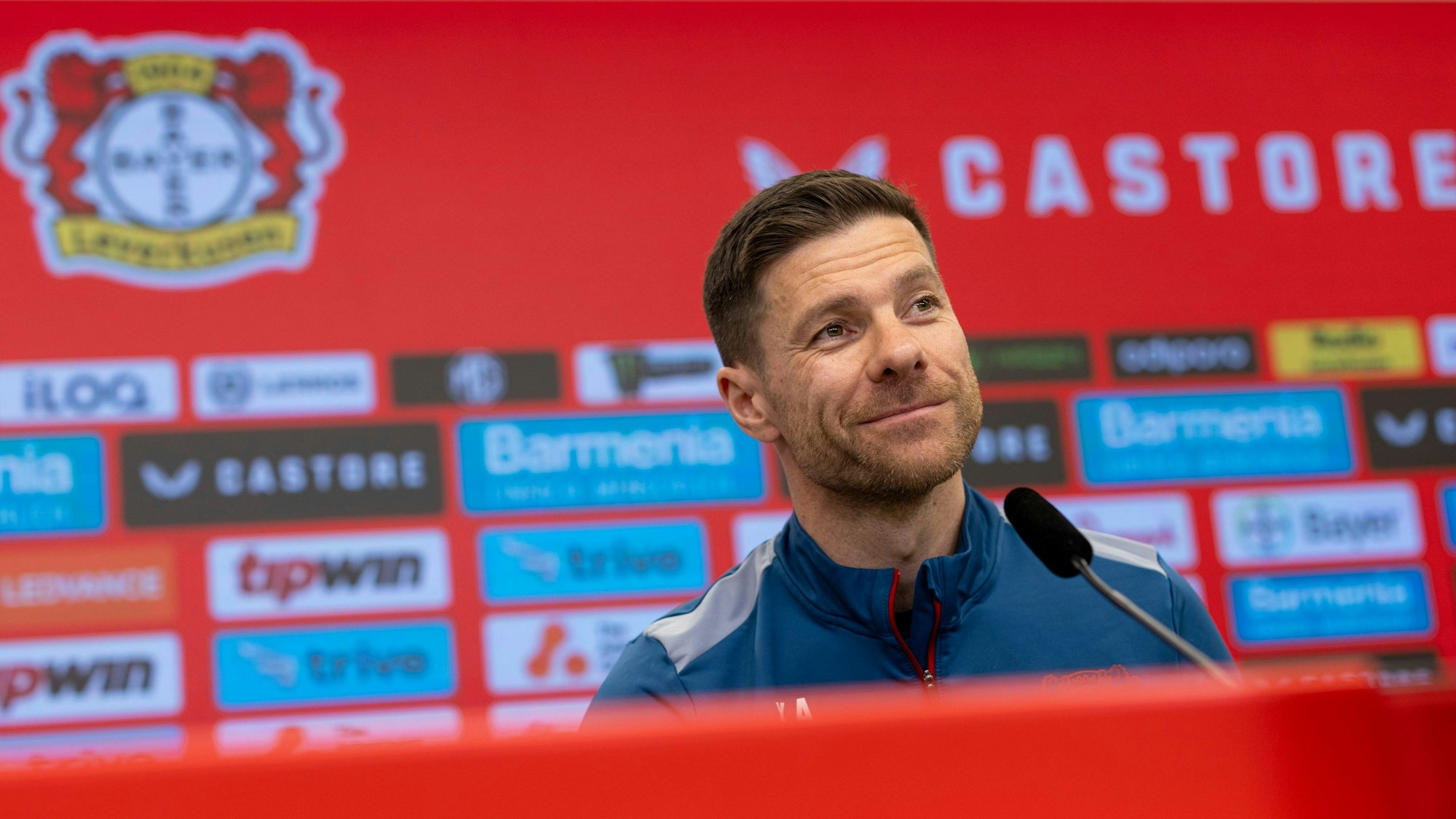 Pressekonferenz Bayer Leverkusen mit Trainer Xabi Alonso.