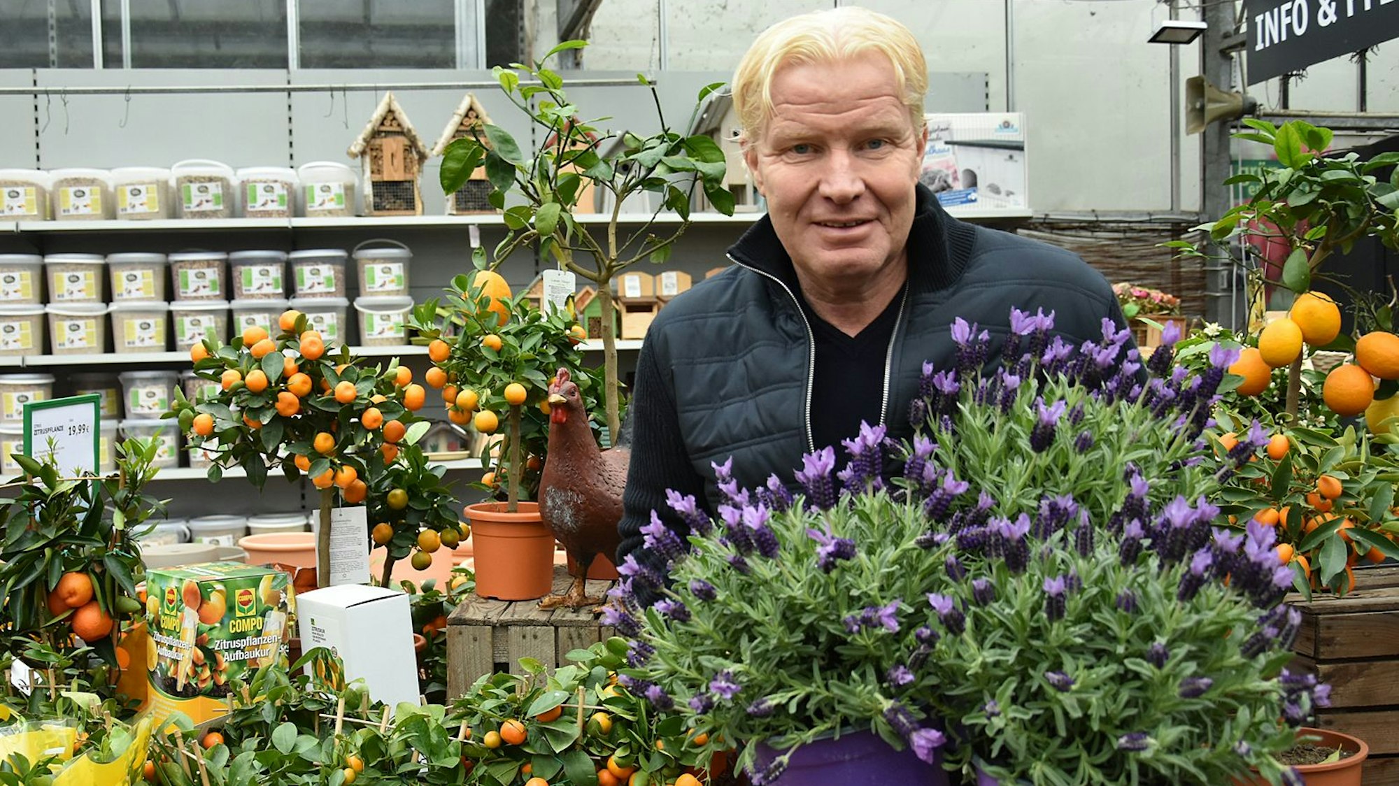 Bei Stefan Bergerhoff in Wiehl-Alperbrück erfüllen sich viele Gartenfreundinnen und Gartenfreude aus Oberberg gerade auch den Traum vom Mittelmeer.