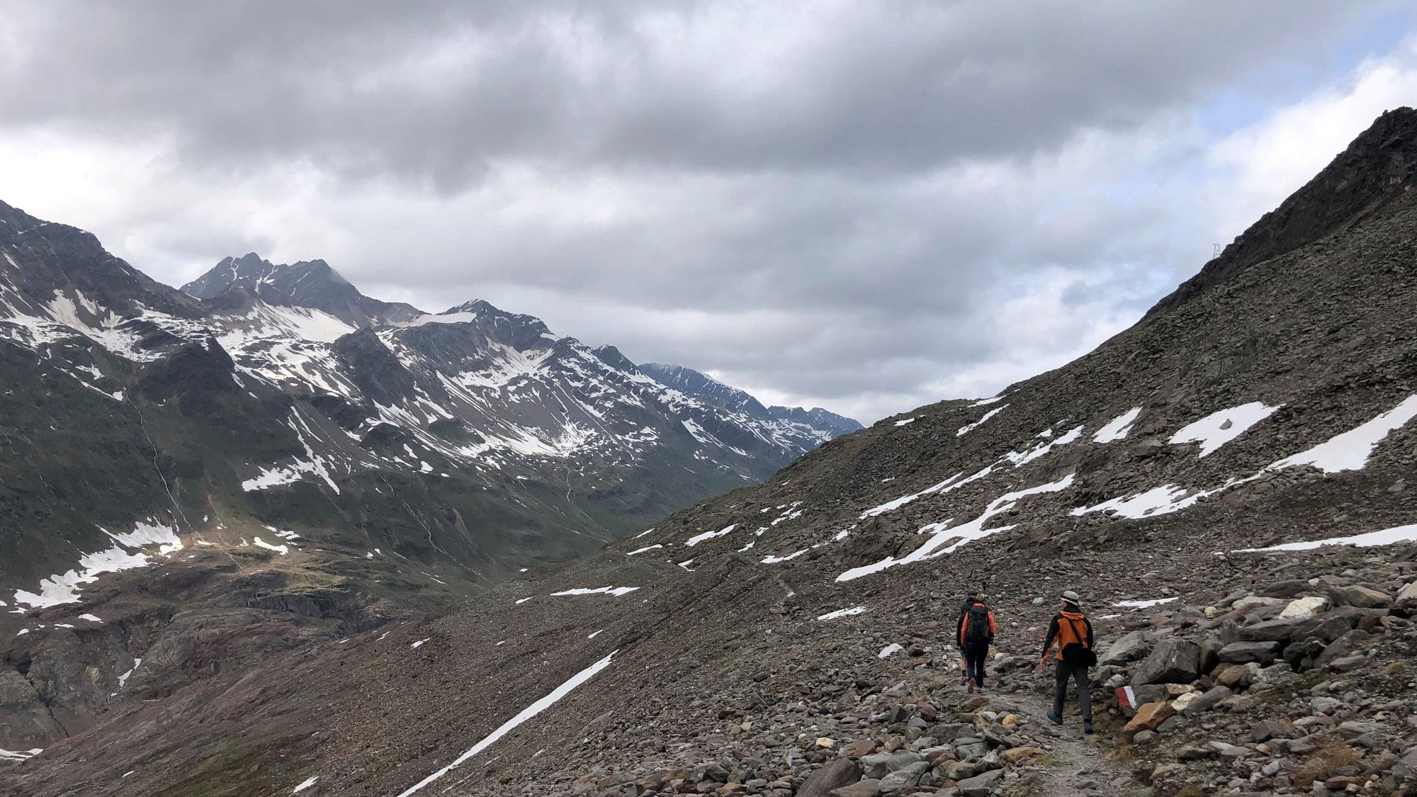Moränenlandschaft in den Ötztaler Alpen (Symbolbild)