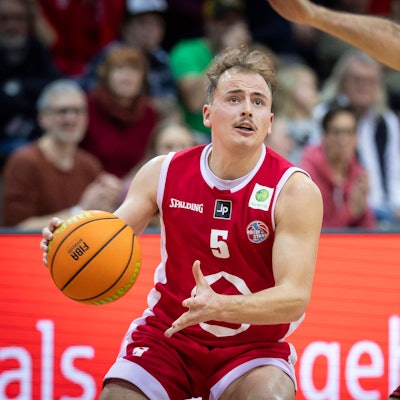 Basketball ProB Nord, Bayer Giants Leverkusen vs. Rheinstars Köln, 23.12.23 Rupert Hennen RheinStars Koeln 5  Leverkusen, 23.12.23 - Basketball ProB Nord, Bayer Giants Leverkusen vs. Rheinstars Köln *** Basketball ProB North, Bayer Giants Leverkusen vs Rheinstars Cologne, 23 12 23 Rupert Hennen RheinStars Koeln 5 Leverkusen, 23 12 23 Basketball ProB North, Bayer Giants Leverkusen vs Rheinstars Cologne Copyright: xBEAUTIFULxSPORTS/AxelxKohringx