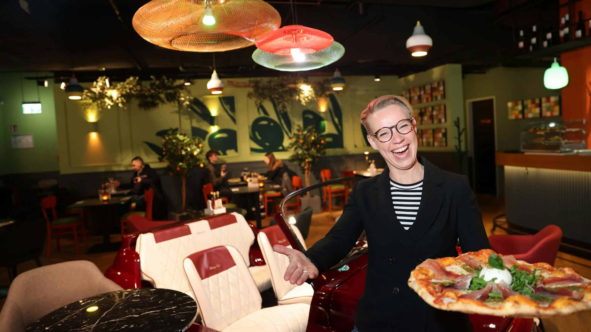 Felicia Riecke im „Tuscolo“.