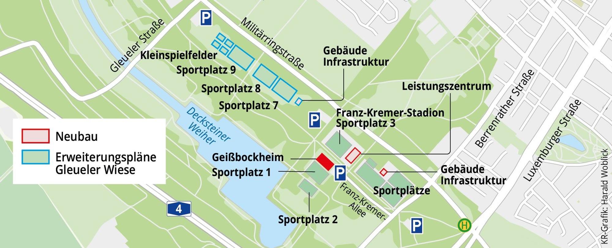 Die Ausbaupläne