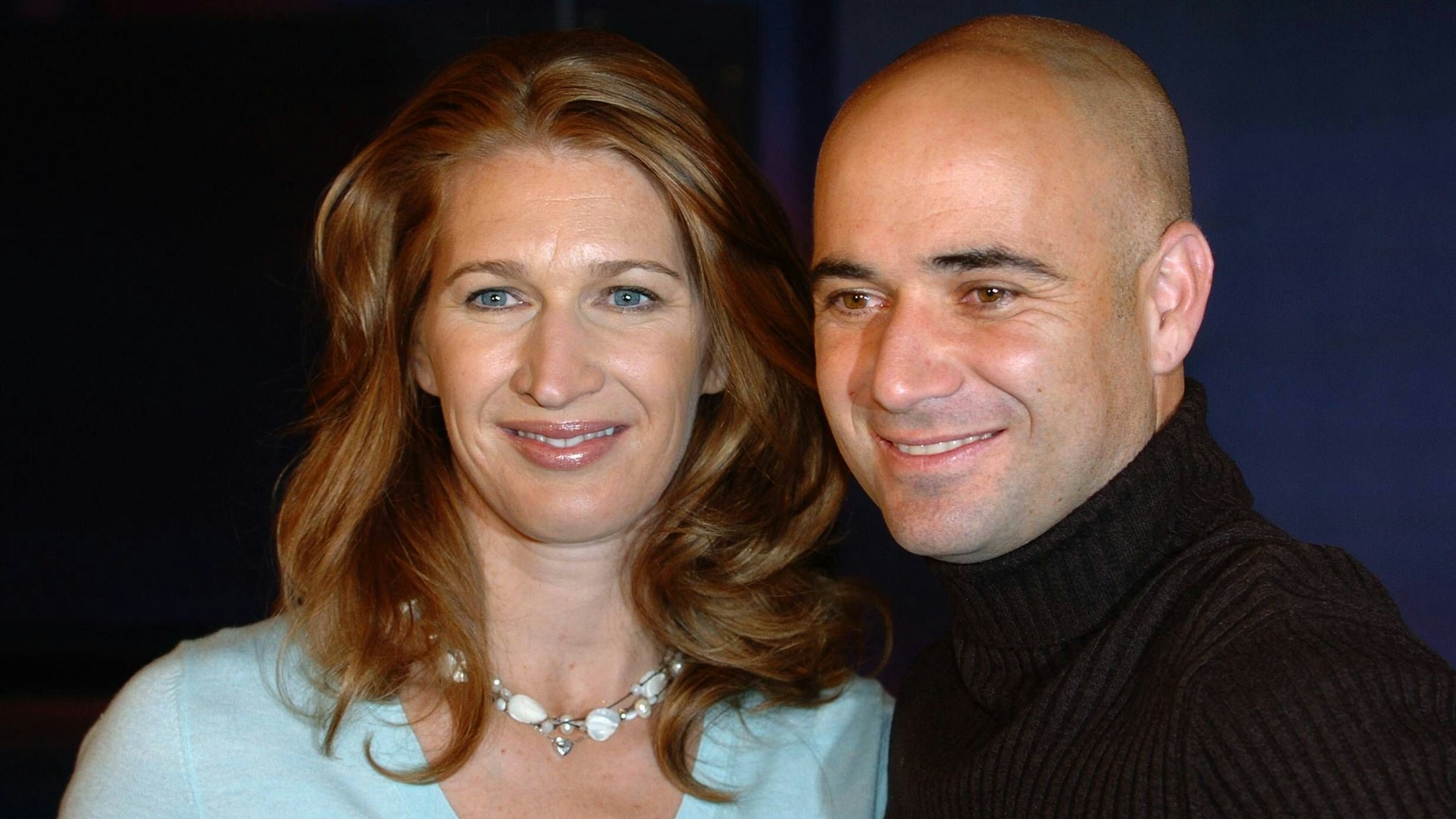 Steffi Graf und Andre Agassi auf einem TV-Termin 2006. (Archivfoto)
