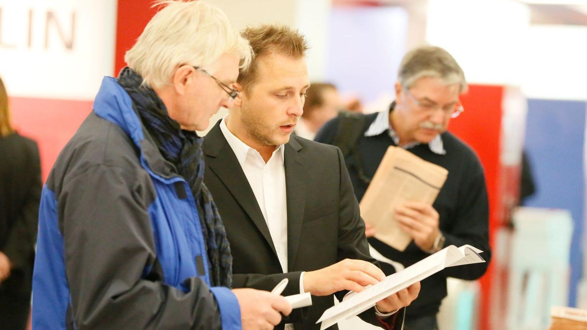 Auf dem „Börsentag Kompakt“ können Privatpersonen Fragen an Experten der Finanzbranche stellen.