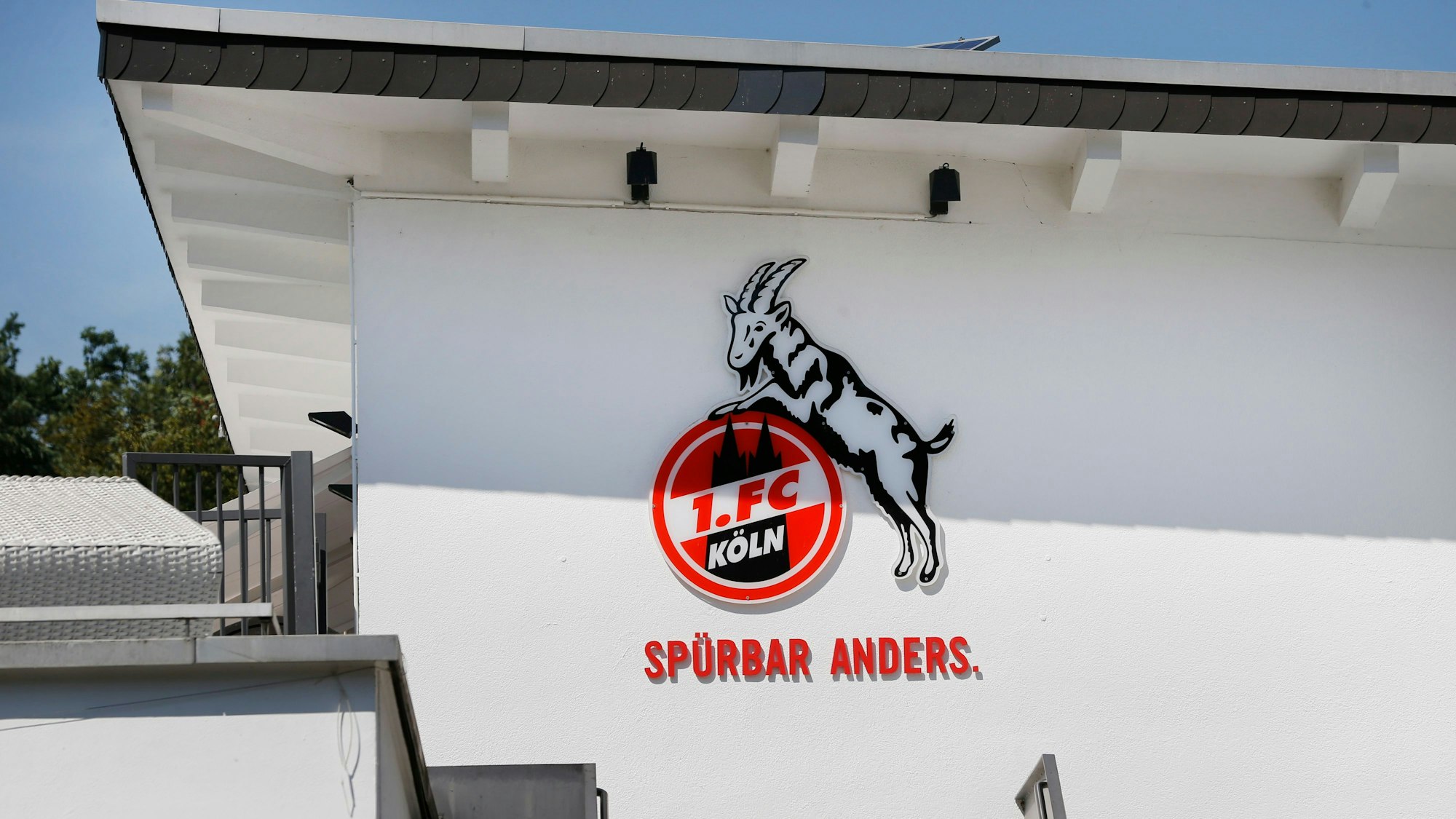 Das Clubhaus des 1. FC Köln