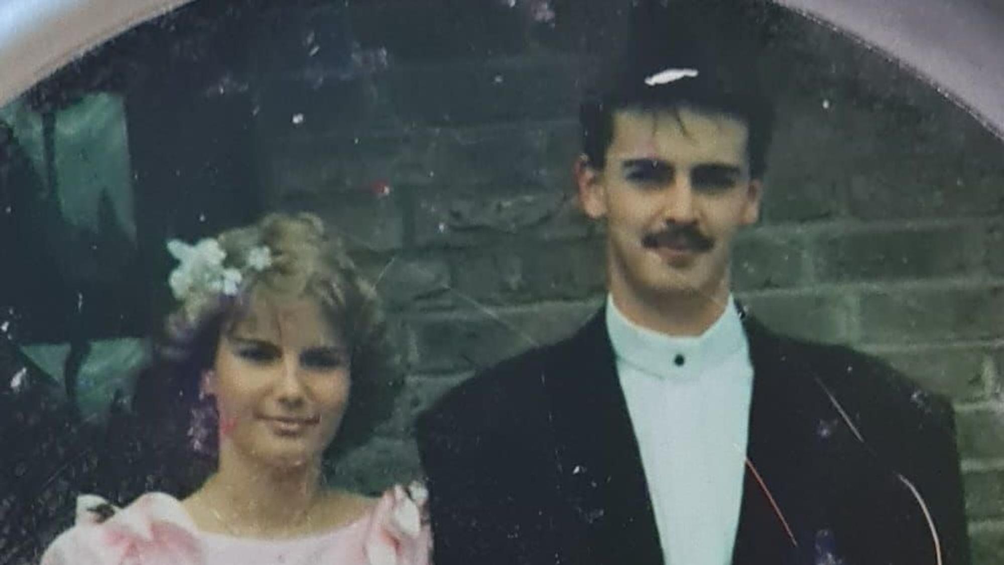 Maikönigspaar in Heimerzheim 1989: Wilfried Rang und Petra Kader