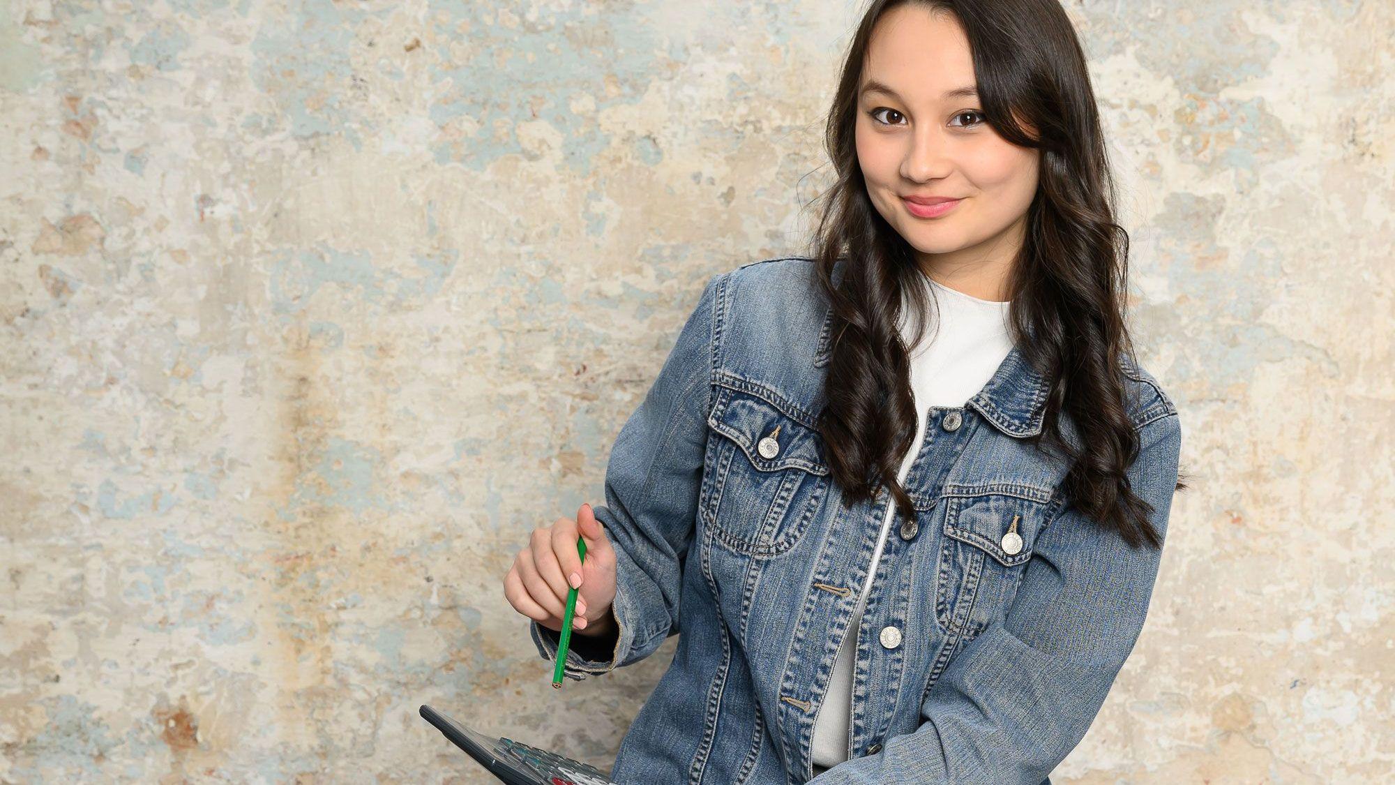 Lern-Influencerin Lara Lekutat