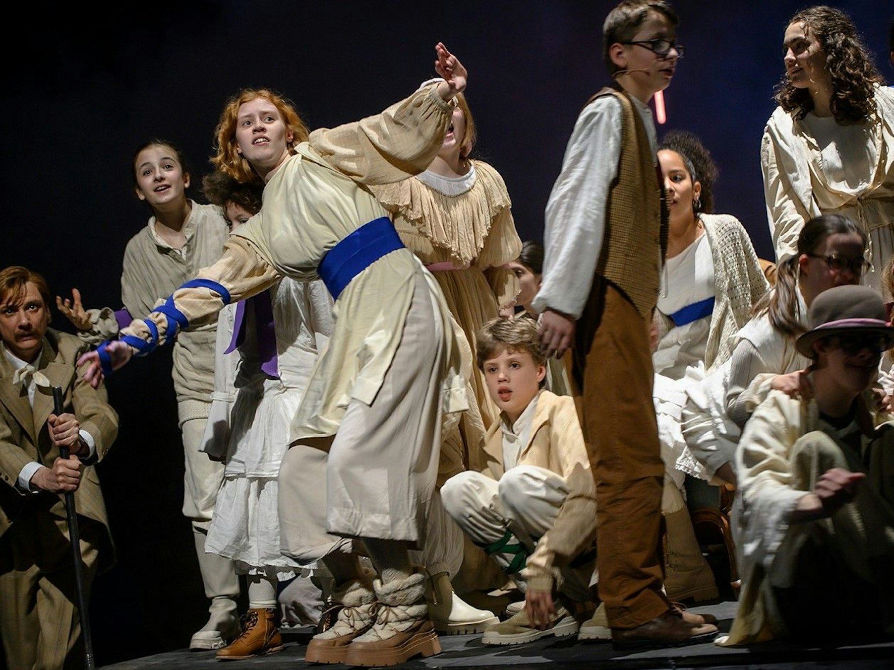 Premiere von "Die Zeitmaschine" im Theater Bonn.