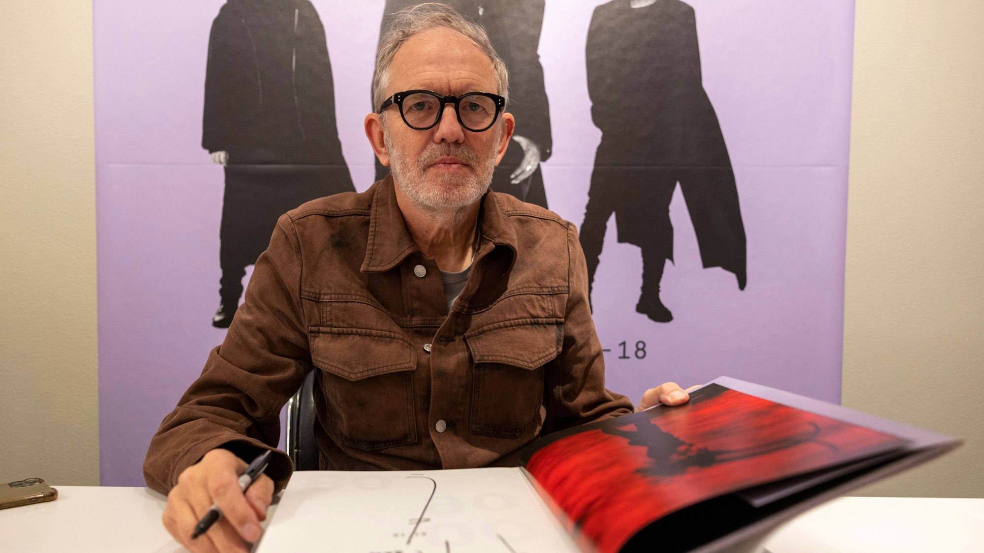 Anton Corbijn im Taschen Store am Neumarkt.