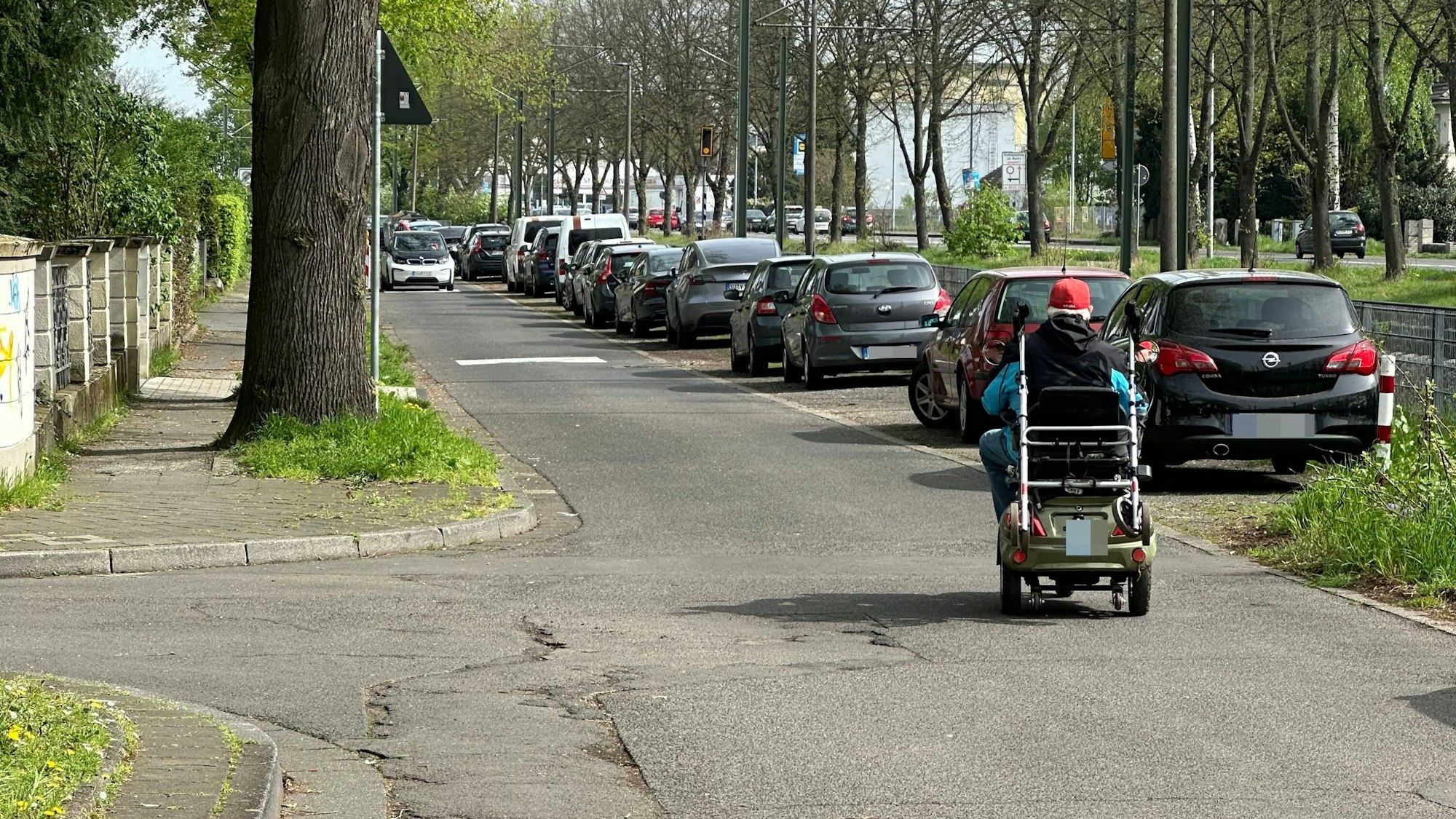 Die Gottfried-Keller-Straße in Sankt Augsutin ist nun eine offizielle Fahrradstraße