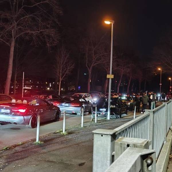 Die Poser-Szene trifft sich weiterhin auf der Alfred-Schütte-Allee