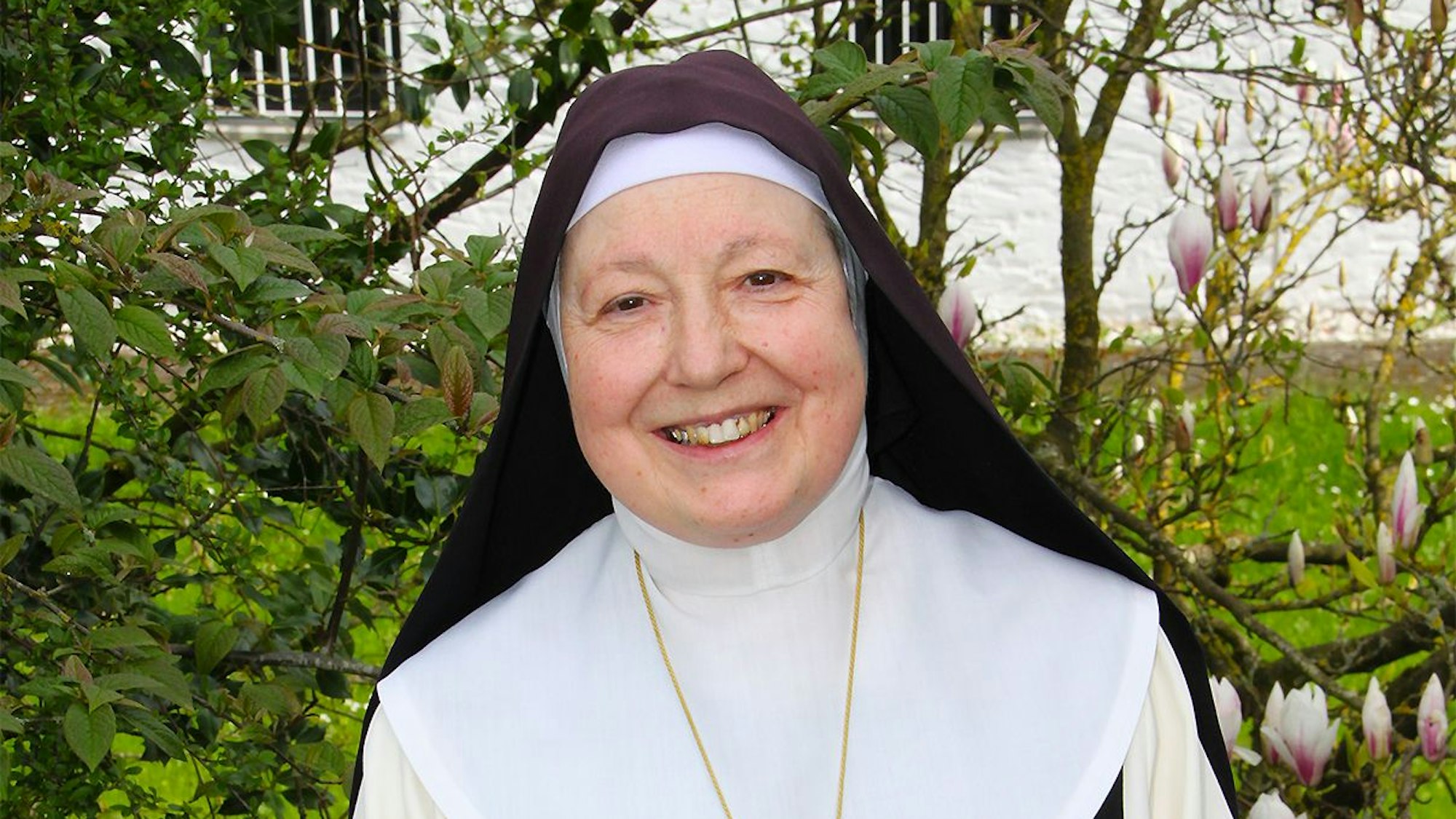 Sr. Gratia ist Äbtissin des Schweigeklosters der Trappistinnen in Steinfeld.