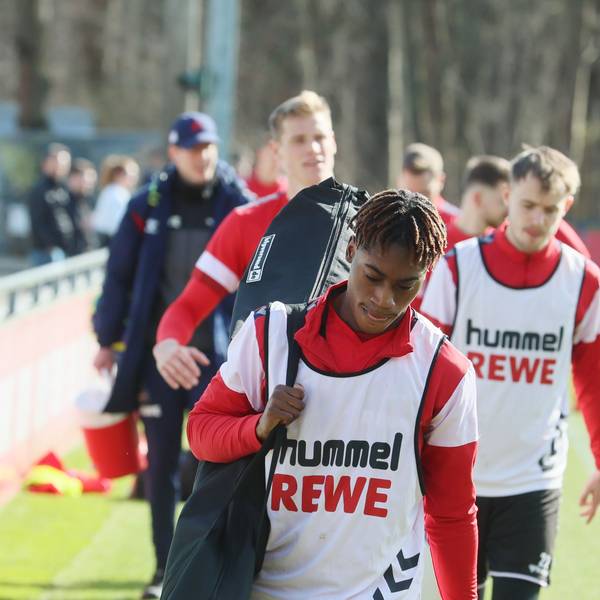 1. FC Köln, Training, Justin Diehl (1. FC Köln), 02.03.2024, Bild: Herbert Bucco
