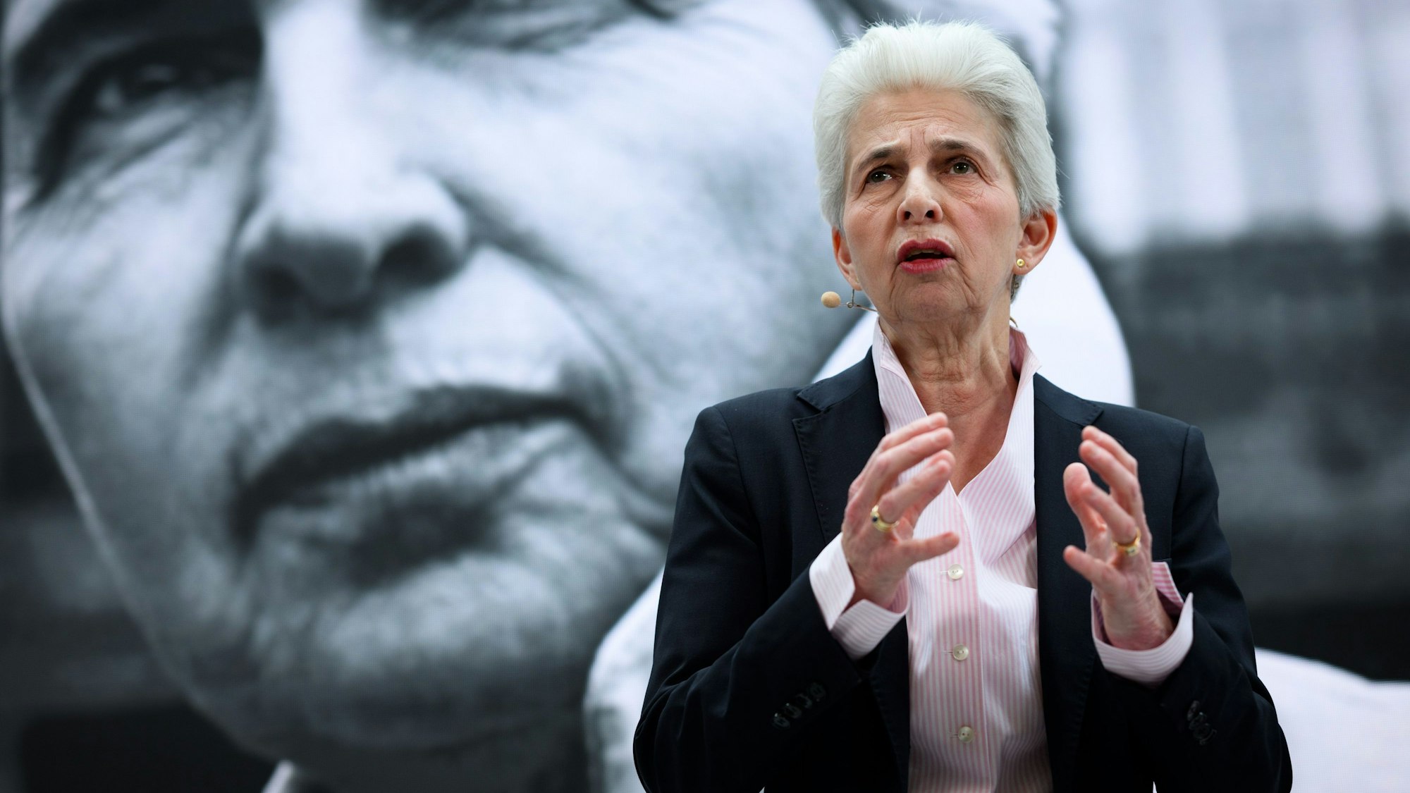 Das Foto zeigt die FDP-Spitzenpolitikerin Marie-Agnes Strack-Zimmermann.