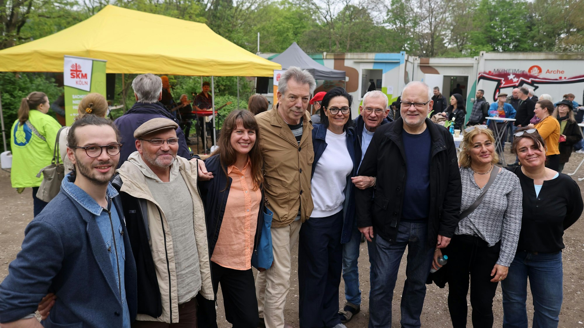Grund zum Feiern hatte das Team der Arche.