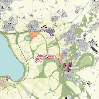 So groß soll der Garzweiler-See einmal werden.