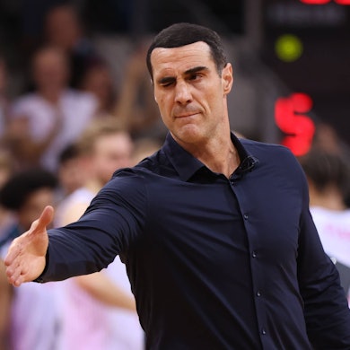 Bonns Headcoach Roel Moors war erst im Schlussviertel von seinem Team angetan.