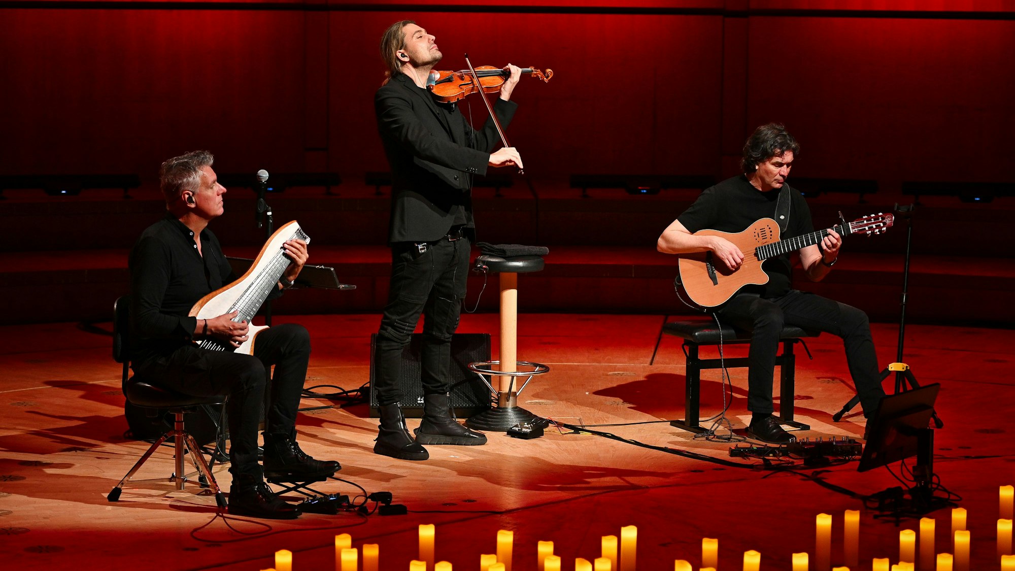 Das David Garrett-Trio in der Philharmonie.