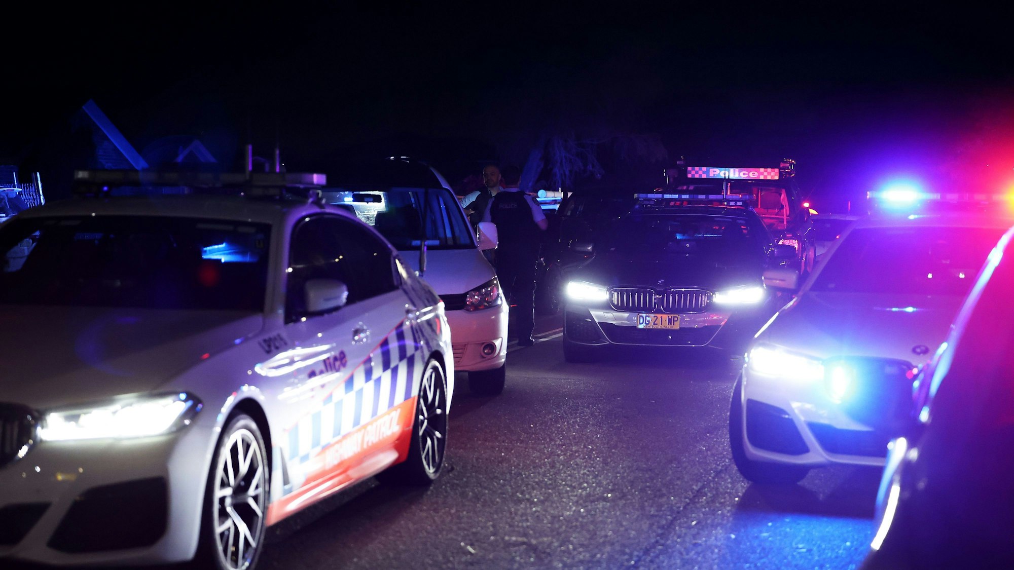 Die Polizei ist nach einem Angriff in einer christlichen Kirche im Vorort Wakeley im Einsatz.