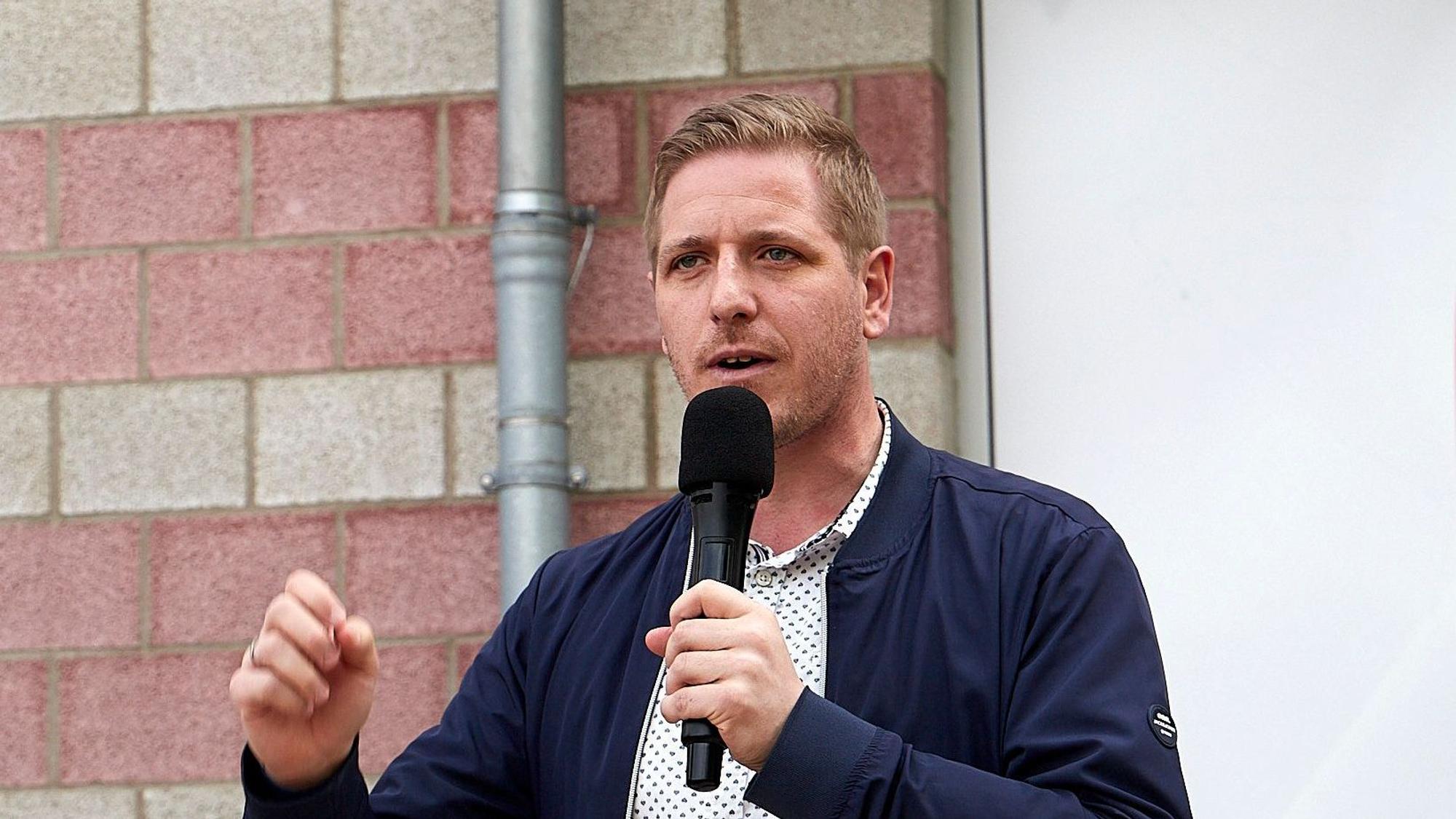 Landrat Markus Ramers während seiner Rede.